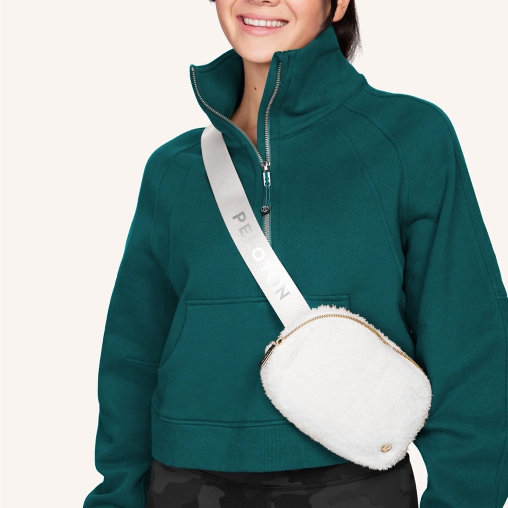 LULULEMON PELOTON Everywhere Belt Waist Bag Fleece White Opal NWT